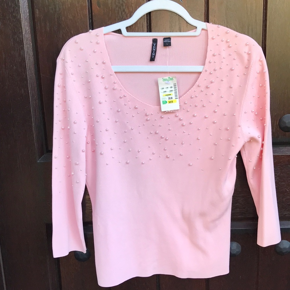 Venini - Pink Sequin Top